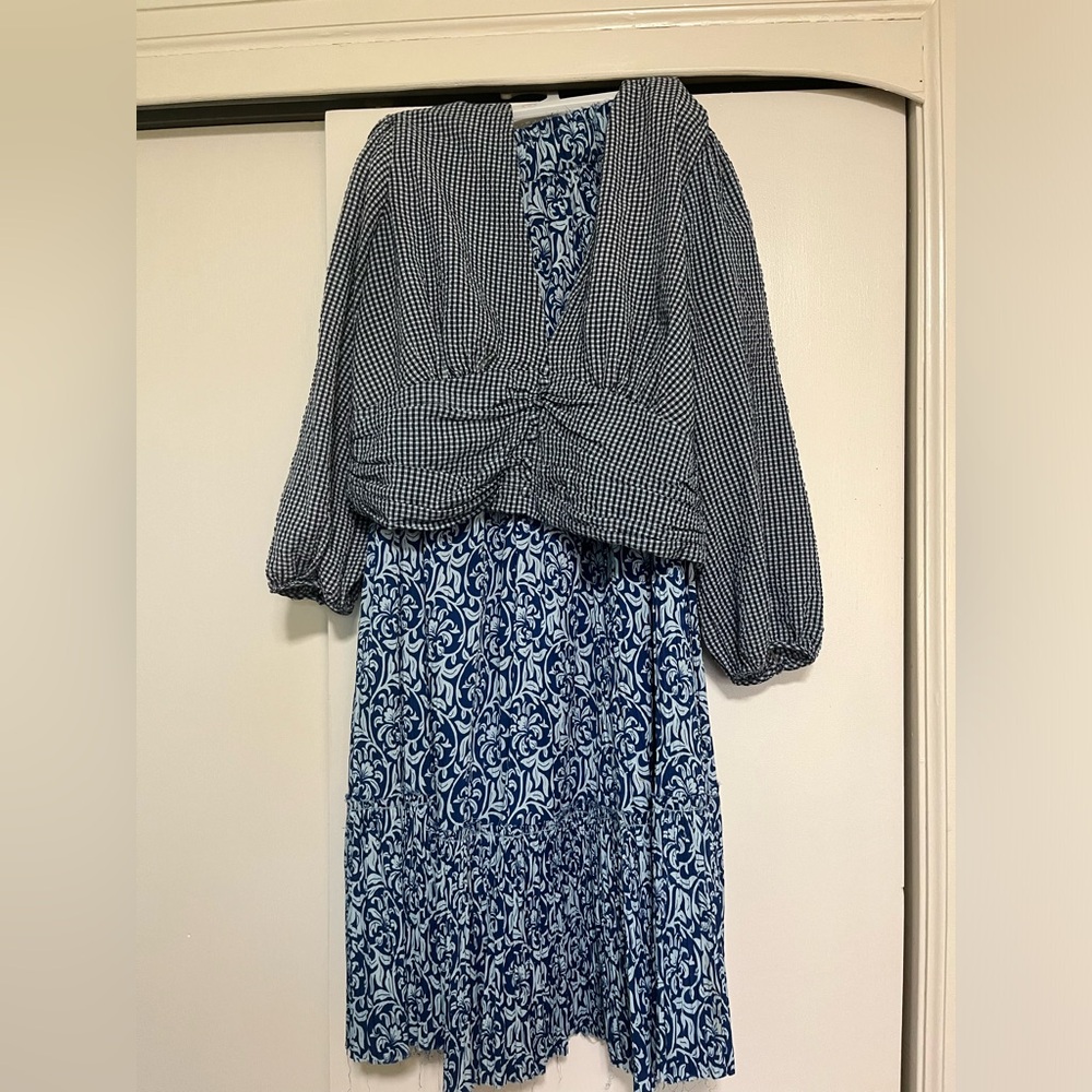 Zara Top and Skirt-Large